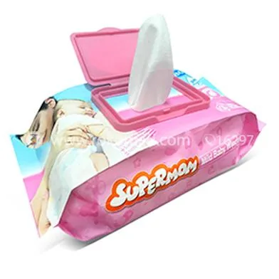 Supermom Premium Mild Baby Wipes (120pcs Pack) - Rokomari product
